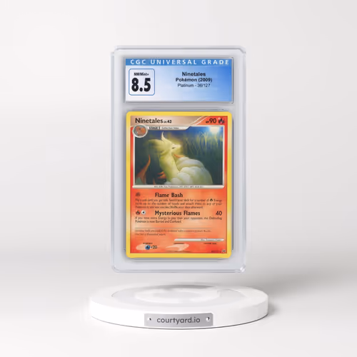 2009 Platinum #36/127 Ninetales (CGC 8.5 NM-MT+)