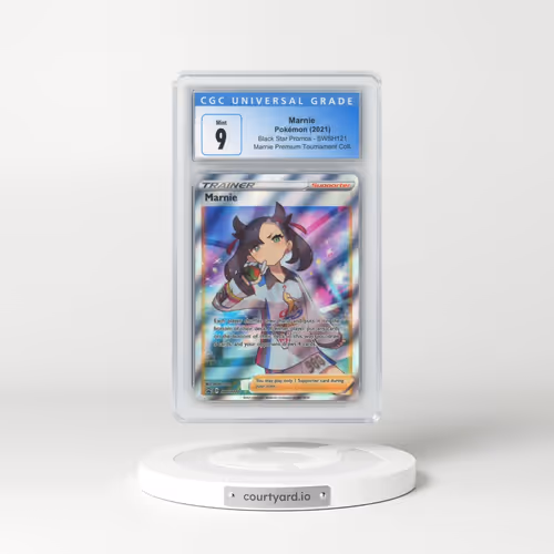 2017 Black Star Promos - Sword & Shield #SWSH121 Marnie - Marnie Premium Tournament Collection (CGC 9 MINT)
