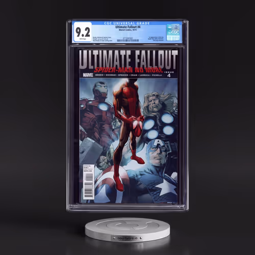 Ultimate Fallout #4 CGC 9.2 White Pages (Marvel Comics, 10/11)