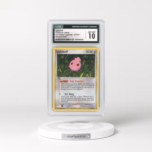 2004 EX Hidden Legends #37 Igglybuff - Holo (CGC 10 GEM MINT)