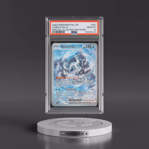 2023 Pokémon Pal EN-Paldea Evolved #261 Chien-Pao EX - Holo Special Illustration Rare (PSA 10 GEM MI