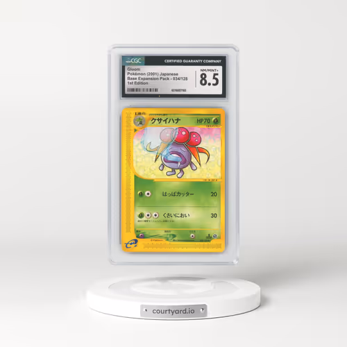 2001 Base Expansion Pack #034/128 Gloom - 1st Edition (CGC 8.5 NM-MT+)