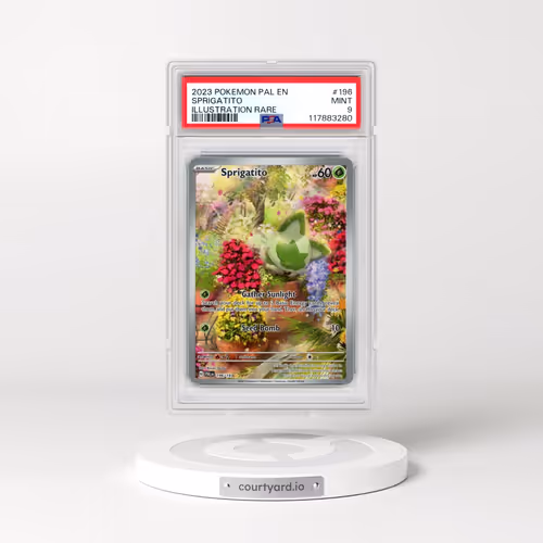 2023 Pokémon Pal EN-Paldea Evolved #196 Sprigatito - Illustration Rare (PSA 9 MINT)