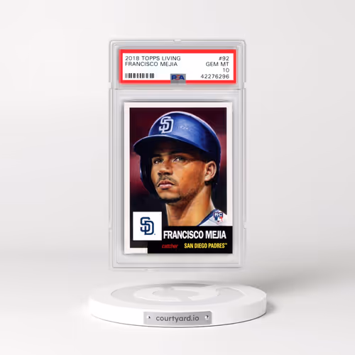 2018 Topps Living #92 Francisco Mejia (PSA 10 GEM MINT)