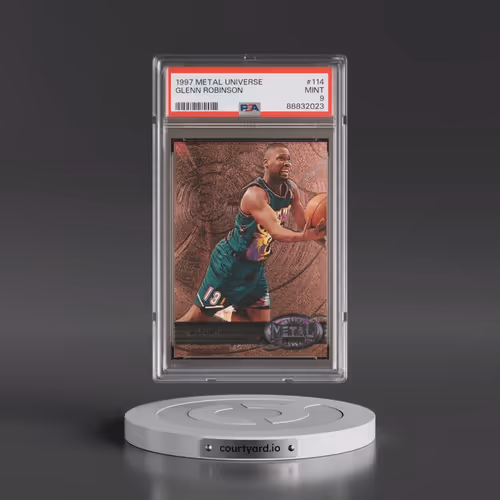 1997 Metal Universe #114 Glenn Robinson (PSA 9 MINT)