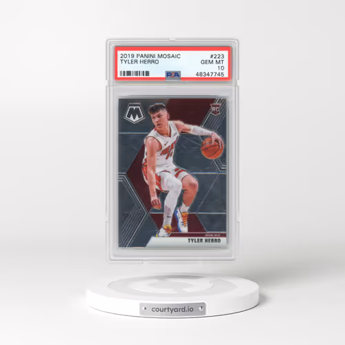 2019 Panini Mosaic #223 Tyler Herro (PSA 10 GEM MINT)
