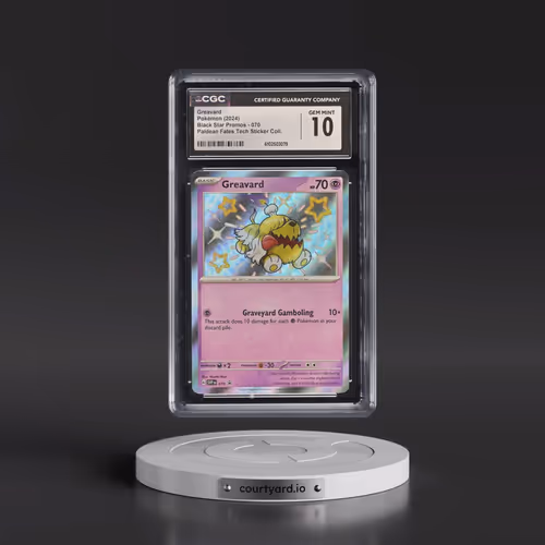 2023 Black Star Promos - Scarlet & Violet SVP EN #070 Greavard - Paldean Fates Tech Sticker Collecti