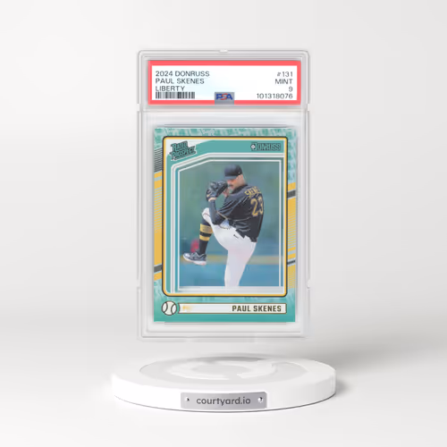 2024 Panini Donruss #131 Paul Skenes - Liberty (PSA 9 MINT)