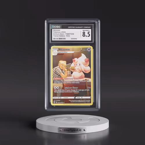 2022 Brilliant Stars #TG08/TG30 Alcremie - Character Rare (CGC 8.5 NM-MT+)