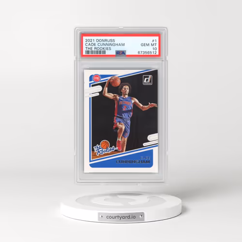 2021 Panini Donruss the Rookies #1 Cade Cunningham (PSA 10 GEM MINT)