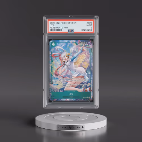 2025 One Piece OP13-Carrying on His Will #023 Uta - Alternate Art (PSA 9 MINT)