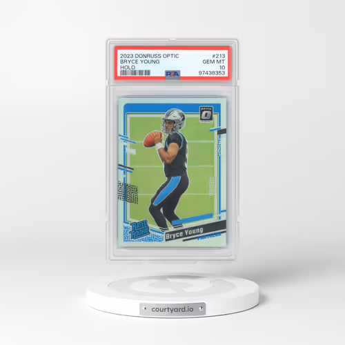2023 Panini Donruss Optic #213 Bryce Young - Holo (PSA 10 GEM MINT)