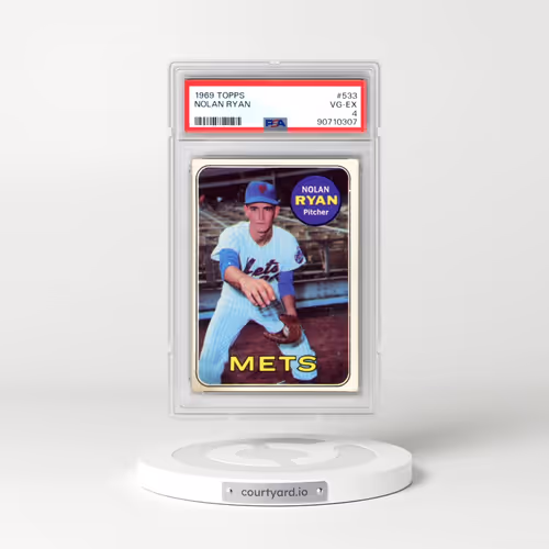 1969 Topps #533 Nolan Ryan (PSA 4 VG-EX)