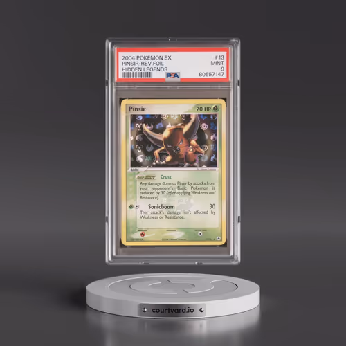 2004 Pokémon EX Hidden Legends #13 Pinsir - Reverse Foil (PSA 9 MINT)