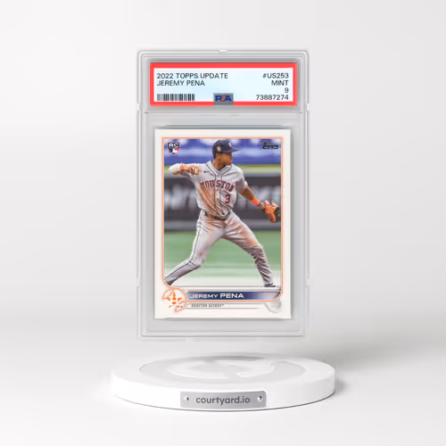 2022 Topps Update #US253 Jeremy Pena (PSA 9 MINT)