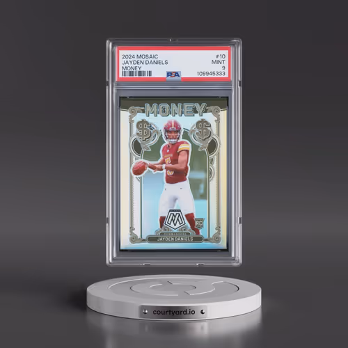 2024 Panini Mosaic Money #10 Jayden Daniels (PSA 9 MINT)