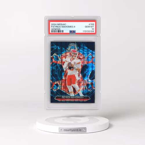 2024 Panini Mosaic #106 Patrick Mahomes II - Genesis (PSA 10 GEM MINT)