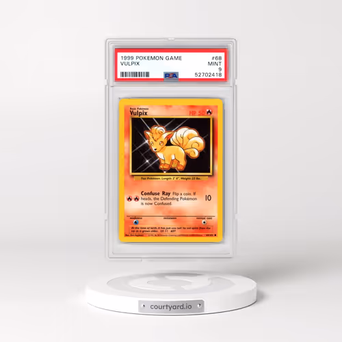 1999 Pokémon Game #68 Vulpix (PSA 9 MINT)