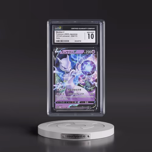 2022 VSTAR Universe #050/172 Mewtwo V - Holo (CGC 10 GEM MINT)