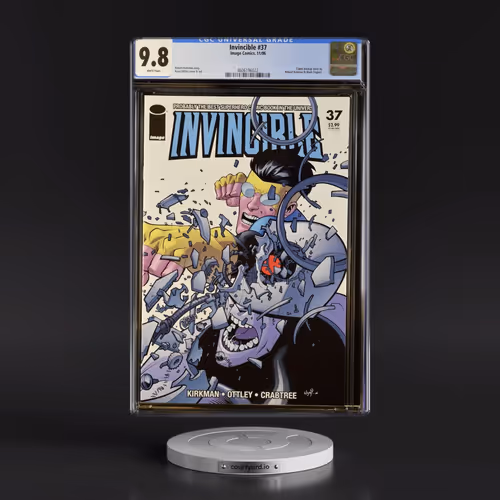 Invincible #37 CGC 9.8 White Pages (Image Comics, 11/06)
