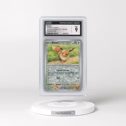 2023 Scarlet & Violet 151 - MEW EN #133/165 Eevee - Reverse Holo (CGC 9 MINT)