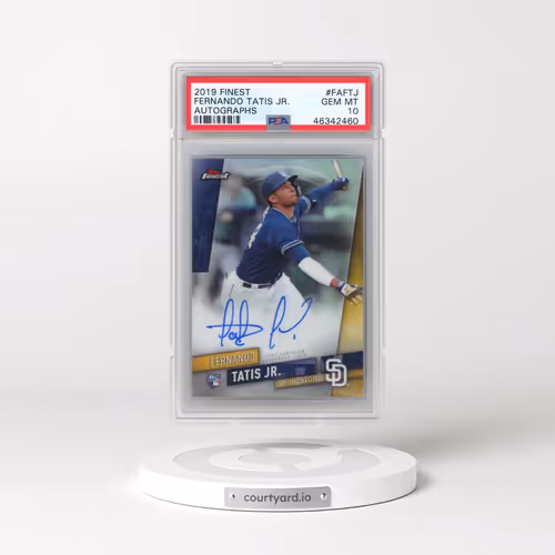 2019 Finest Autographs #FA-FTJ Fernando Tatis Jr. (PSA 10 GEM MINT)