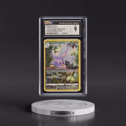 2023 Crown Zenith #GG21/GG70 Hisuian Goodra - Galarian Gallery Holo (CGC 9 MINT)