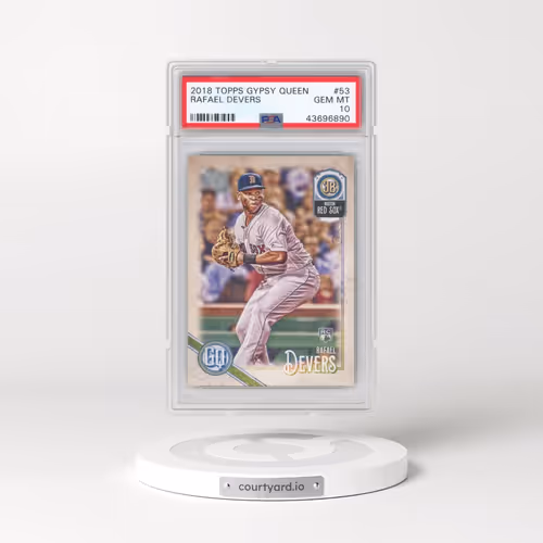 2018 Topps Gypsy Queen #53 Rafael Devers (PSA 10 GEM MINT)
