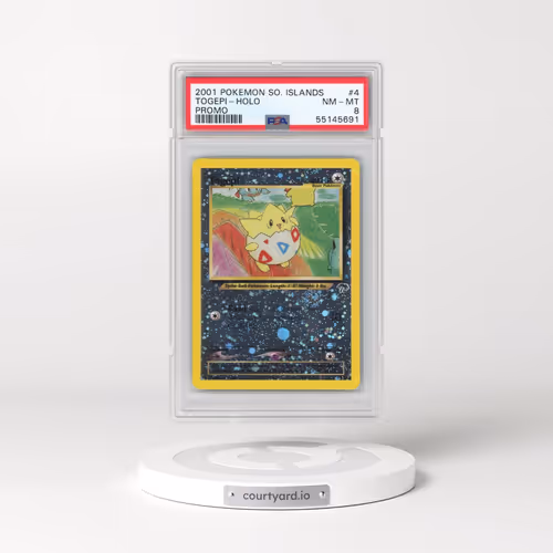 2001 Pokémon Southern Islands Promo #4 Togepi - Holo (PSA 8 NM-MT)