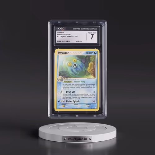 2006 EX Legend Maker #23/92 Omastar (CGC 7 NM)