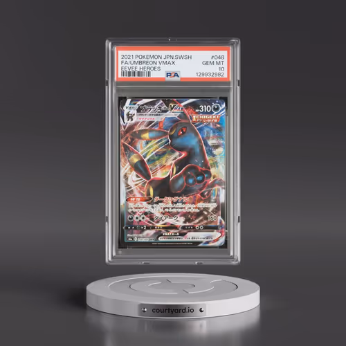 2021 Pokémon Sword & Shield Eevee Heroes #048 Umbreon Vmax - Full Art (PSA 10 GEM MINT)