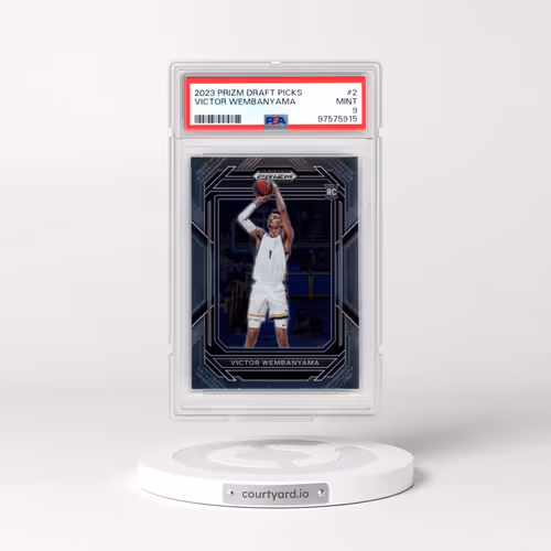 2023 Panini Prizm Draft Picks #2 Victor Wembanyama (PSA 9 MINT)