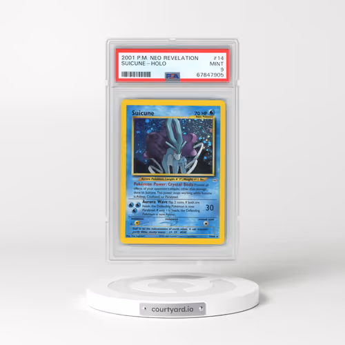 2001 Pokémon Neo Revelation #14 Suicune - Holo (PSA 9 MINT)