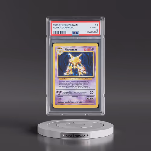 1999 Pokémon Game #1 Alakazam - Holo (PSA 6 EX-MT)