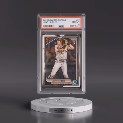 2024 Bowman Chrome #67 Jung Hoo Lee (PSA 10 GEM MINT)