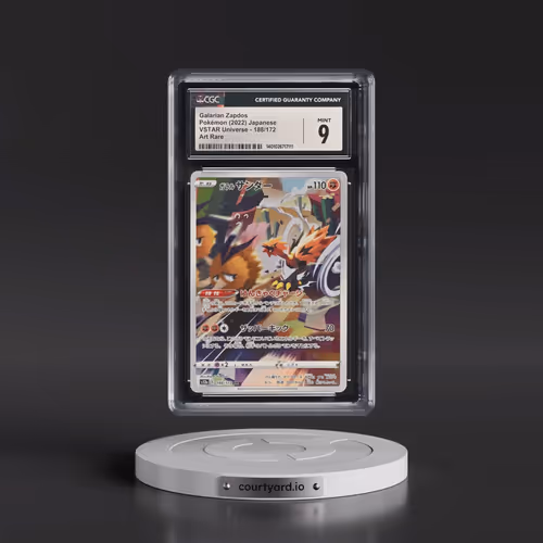 2022 VSTAR Universe #188/172 Galarian Zapdos - Art Rare Holo (CGC 9 MINT)
