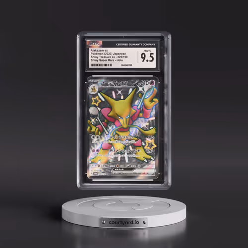 2023 Shiny Treasure ex #326/190 Alakazam ex - Shiny Super Rare Holo (CGC 9.5 MINT+)