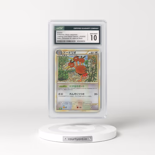 2023 Trading Card Game Classic - CLF, CLL, CLK #014/032 Dodrio - Venusaur & Lugia ex Deck - CLF Holo (CGC 10 GEM MINT)