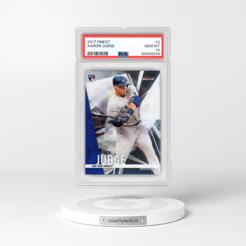 2017 Finest #2 Aaron Judge (PSA 10 GEM MINT)