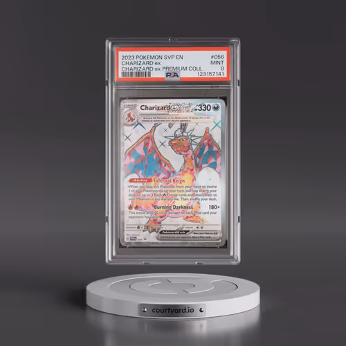 2023 Pokémon Svp EN-SV Black Star Promo #056 Charizard EX - Holo Charizard EX Premium Collection (PS