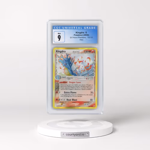 2006 EX Holon Phantoms #10/110 Kingdra δ - Holo (CGC 9 MINT)