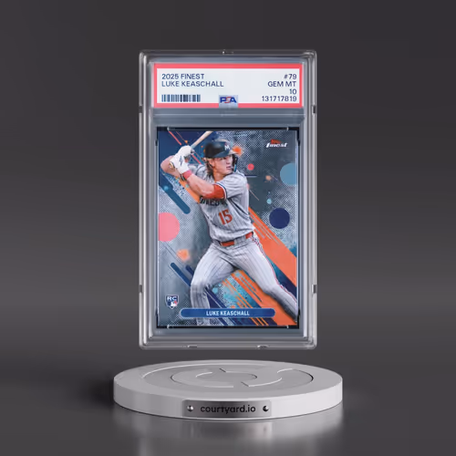 2025 Topps Finest #79 Luke Keaschall (PSA 10 GEM MINT)