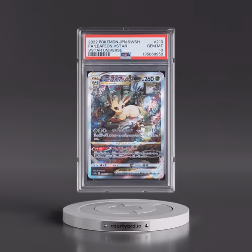 2022 Pokémon Sword & Shield Vstar Universe #210 Leafeon Vstar - Full Art (PSA 10 GEM MINT)