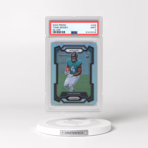 2023 Panini Prizm #348 Tank Bigsby - Silver Prizm (PSA 9 MINT)