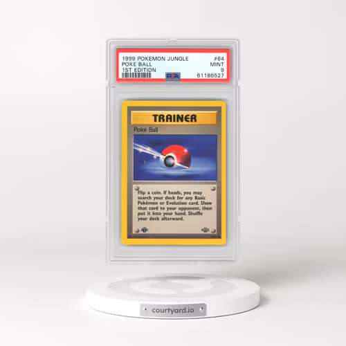 1999 Pokémon Jungle #64 Poke Ball - 1st Edition (PSA 9 MINT)