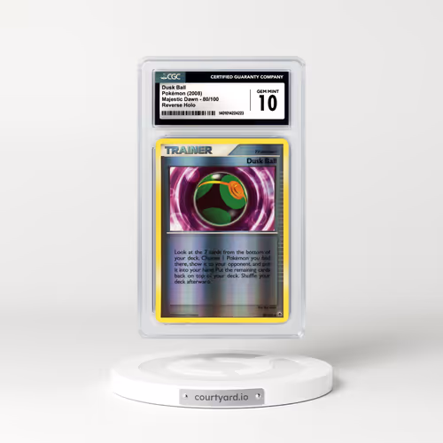 2008 Majestic Dawn #80 Dusk Ball - Holo (CGC 10 GEM MINT)