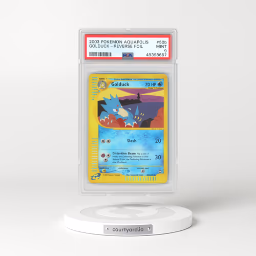 2003 Pokémon Aquapolis #50b Golduck - Reverse Foil (PSA 9 MINT)