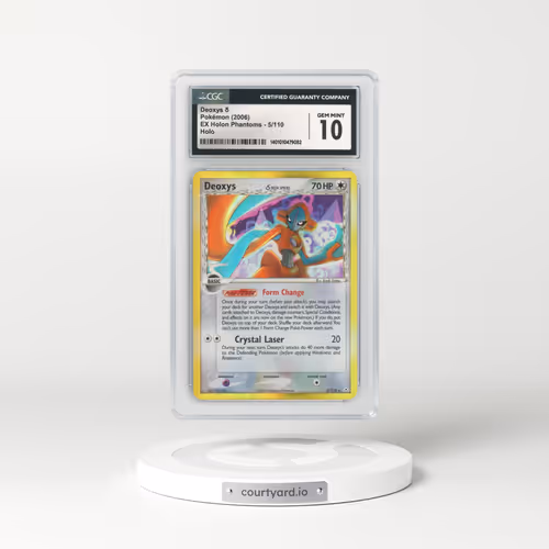 2006 EX Holon Phantoms #5 Deoxys - Holo (CGC 10 GEM MINT)