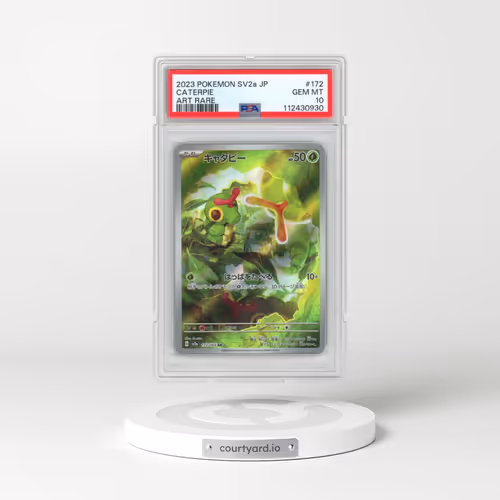 2023 Pokémon Sv2a-Pokemon 151 #172 Caterpie - Art Rare (PSA 10 GEM MINT)
