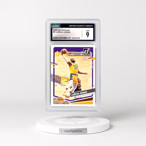 2023 Donruss Donruss #2 LeBron James (CSG 9 MINT)